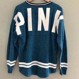 PINK Victoria’s Secret Blue Thin Sweater Like New